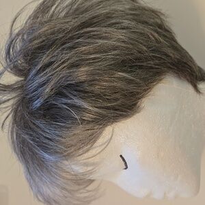 Noriko Silver Stone Wig